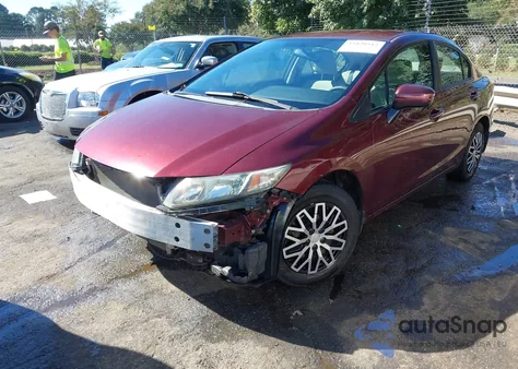 2014 Honda Civic Lx из США, поврежденный, VIN 2HGFB2F52EH509241